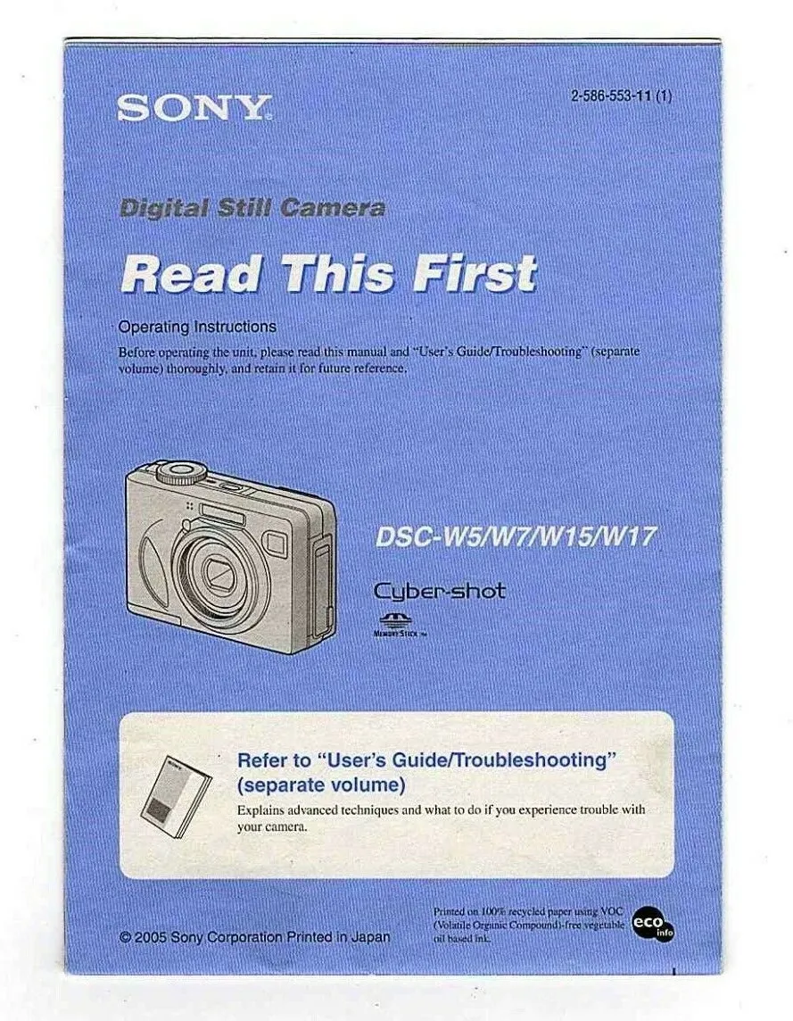 sony dsc h300 instruction manual