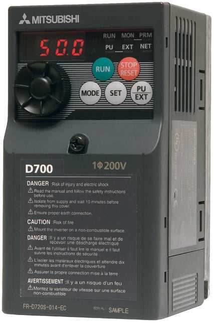 mitsubishi inverter fr d700 instruction manual