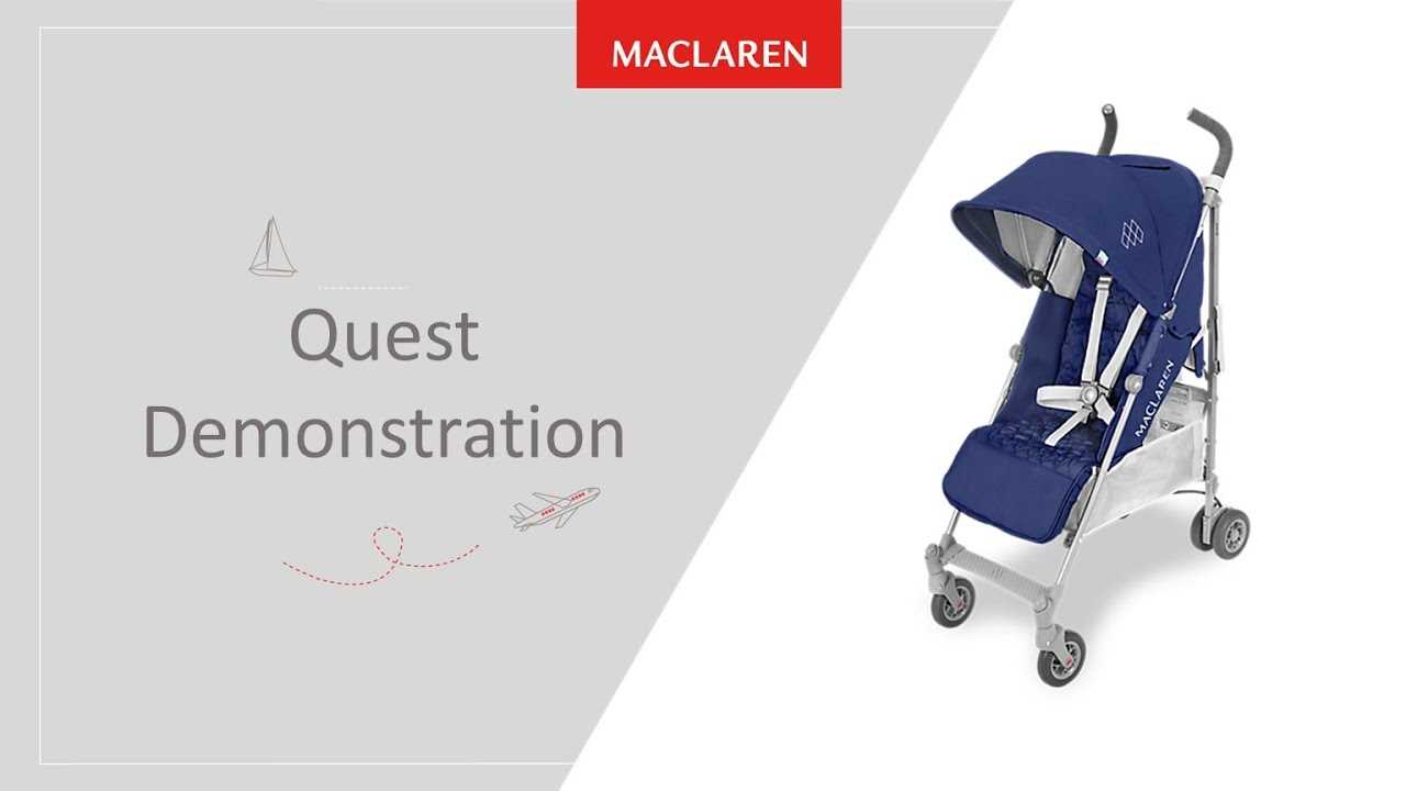 maclaren quest instruction manual