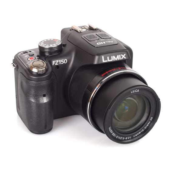 lumix fz150 instruction manual