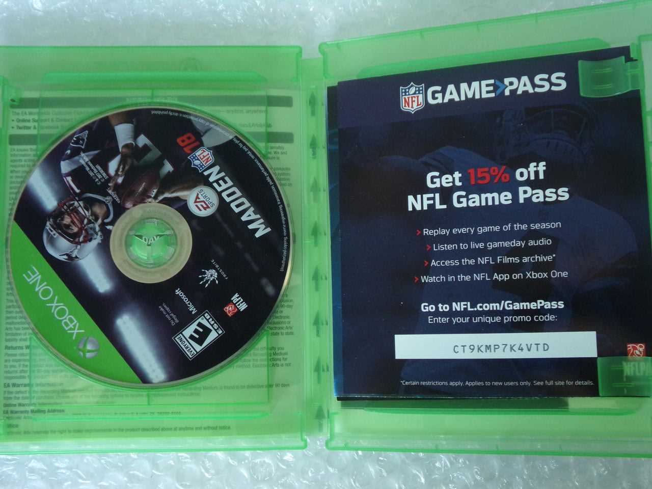 madden 18 instruction manual