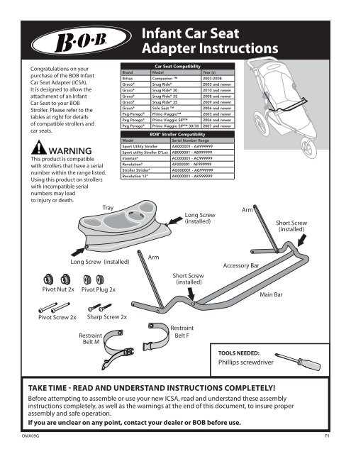 graco stroller instructions manual