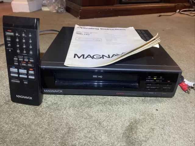 magnavox dvd vcr combo instruction manual