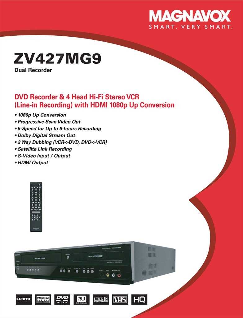 magnavox dvd vcr combo instruction manual