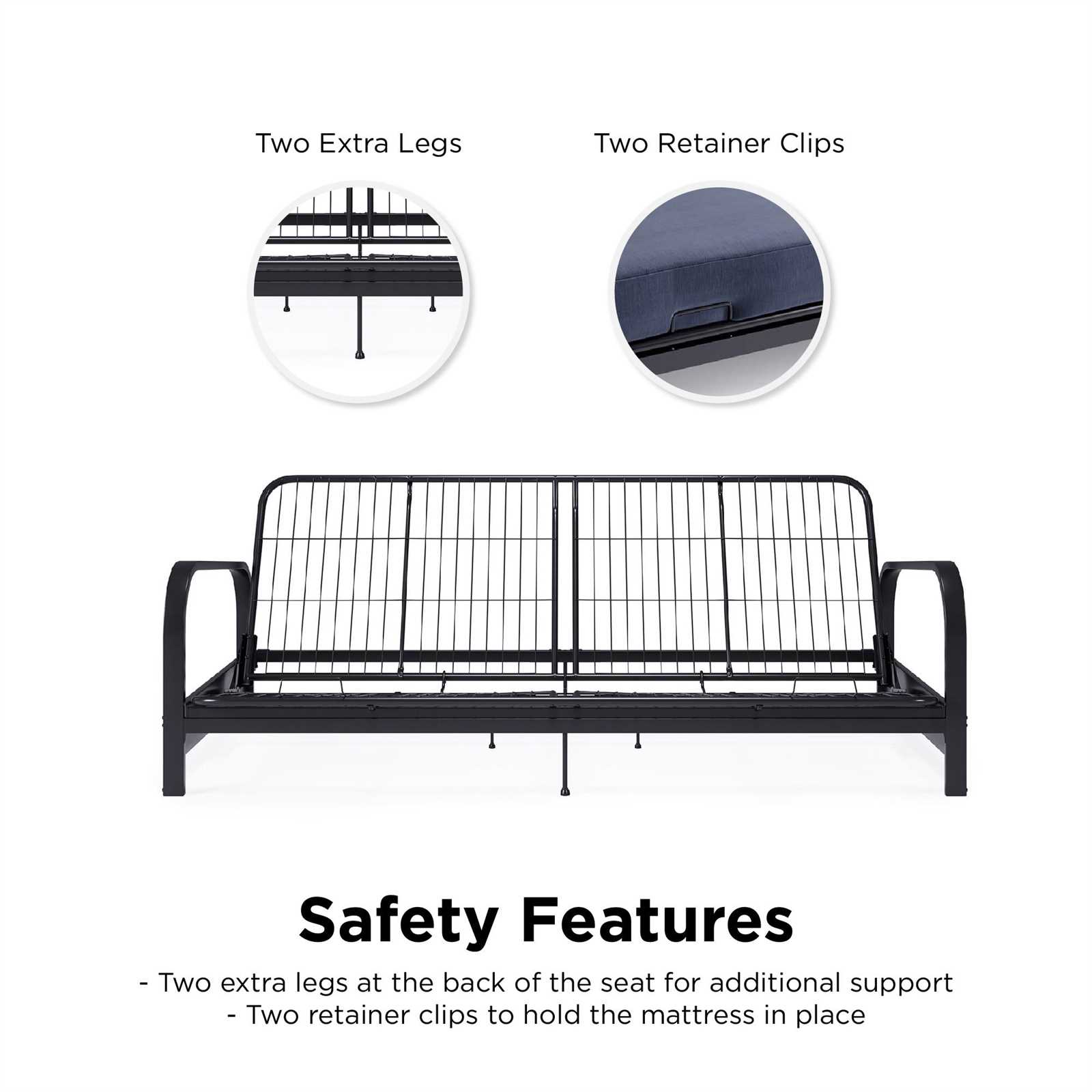 mainstays metal arm futon instruction manual