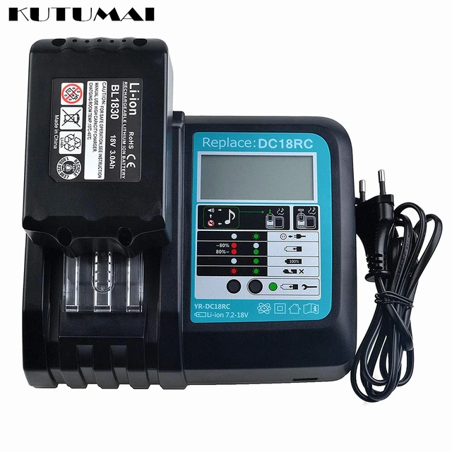 makita dc18rc battery charger instruction manual