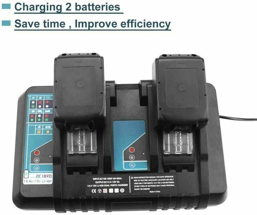 makita dc18rc battery charger instruction manual