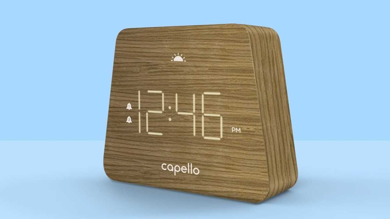 manual capello alarm clock instructions