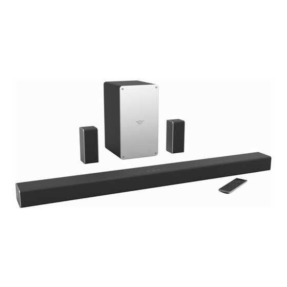 manual vizio sound bar remote instructions