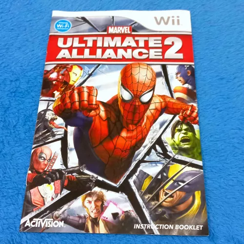 marvel ultimate alliance instruction manual