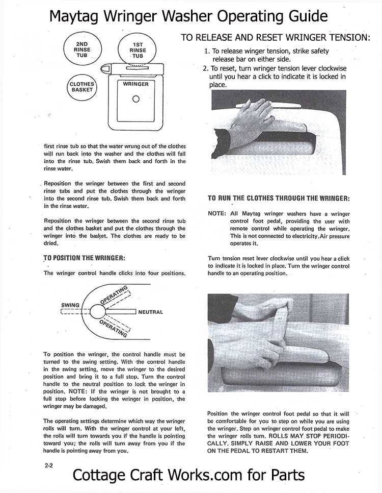 maytag washer instructions manual