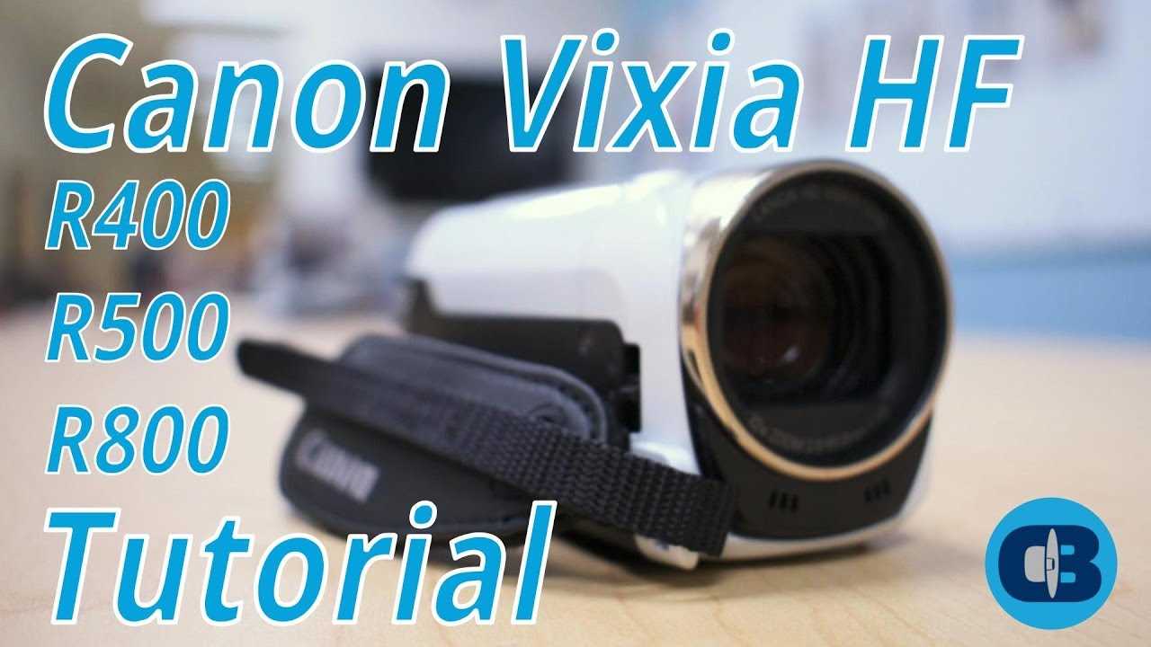 canon vixia hf r500 instruction manual