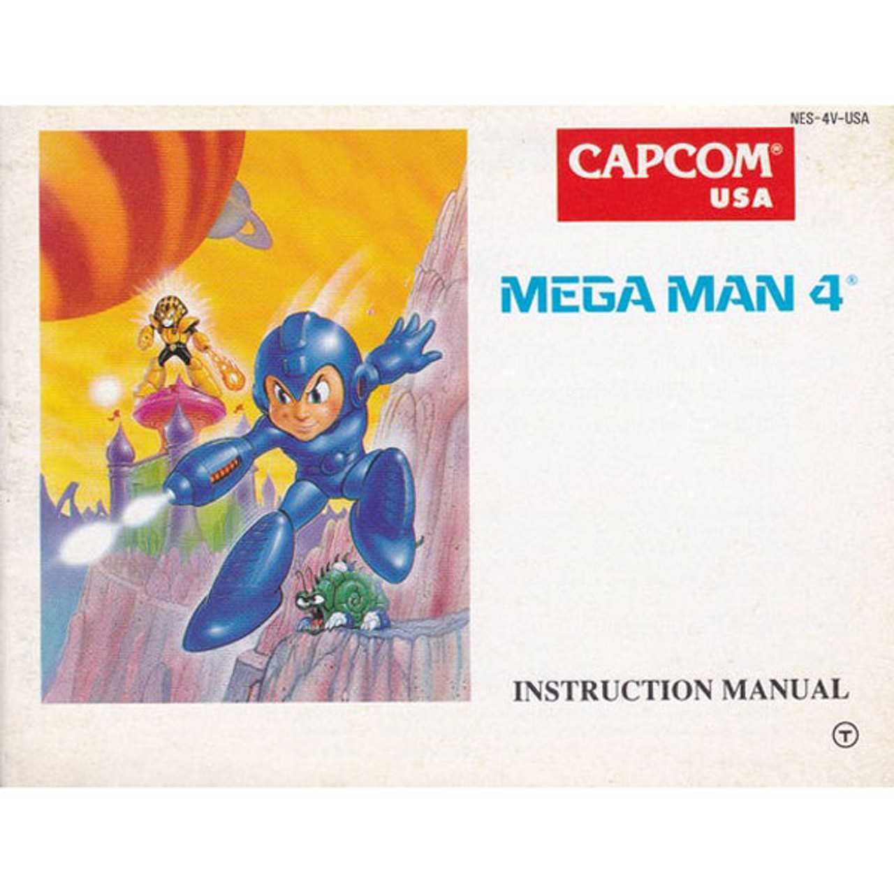 mega man instruction manual