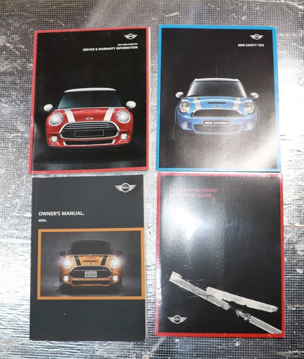 mini cooper instruction manual