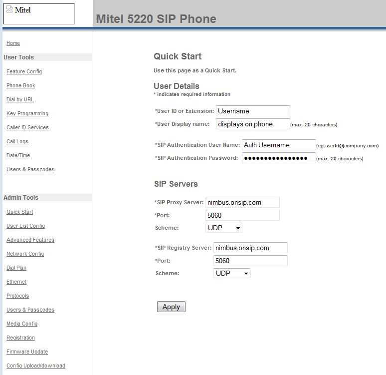 mitel 5320e ip phone instruction manual