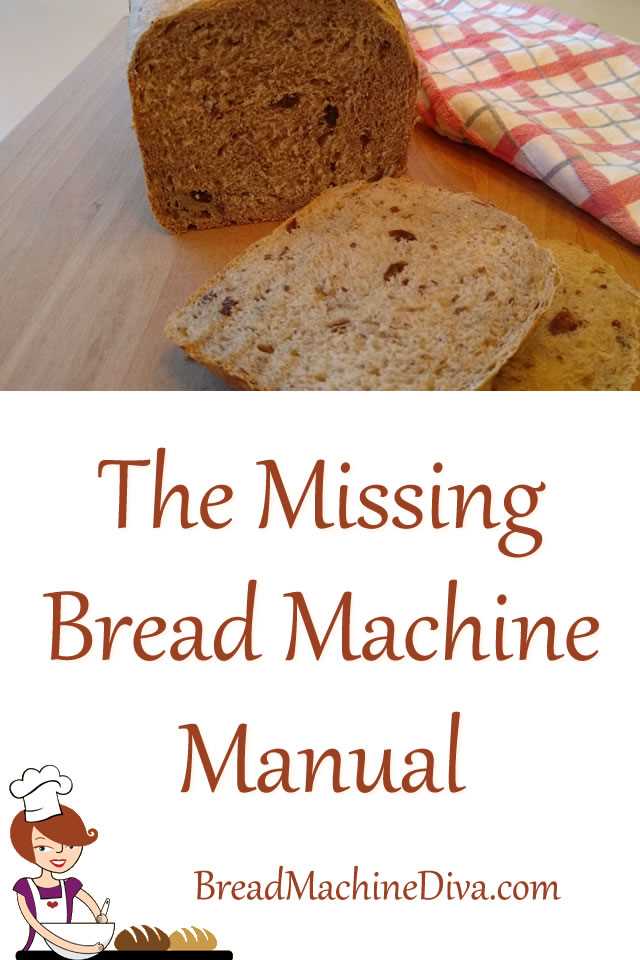 breadman bread machine instruction manual