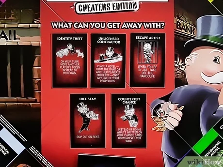 monopoly cheaters edition instruction manual