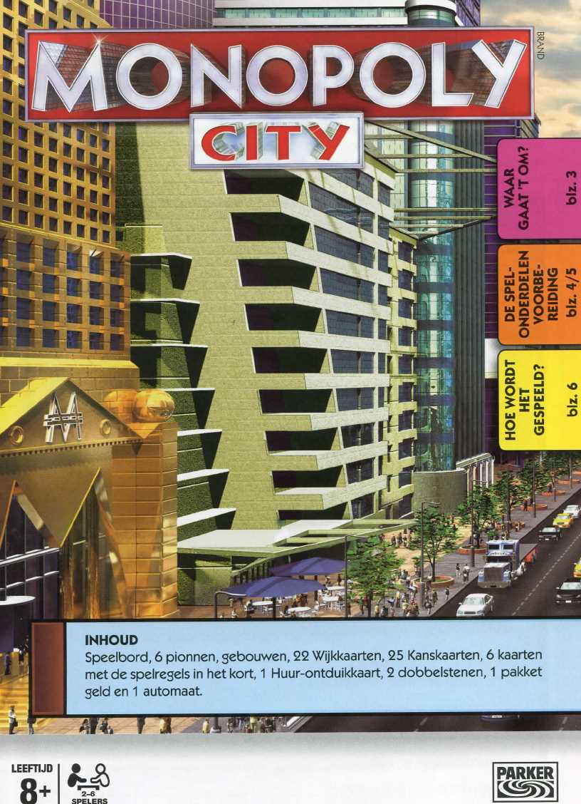 monopoly city instructions manual