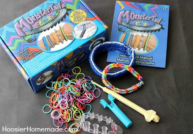 monster tail rainbow loom instruction manual