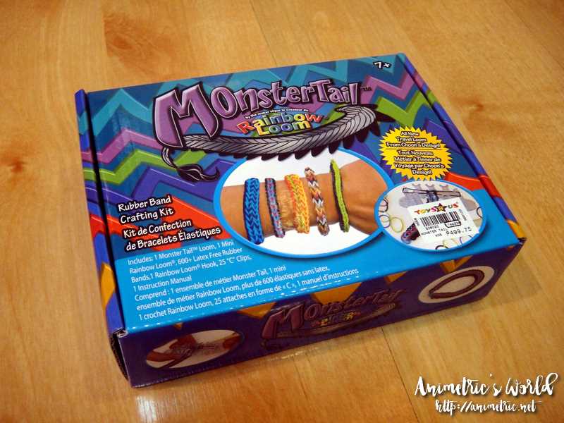 monster tail rainbow loom instruction manual