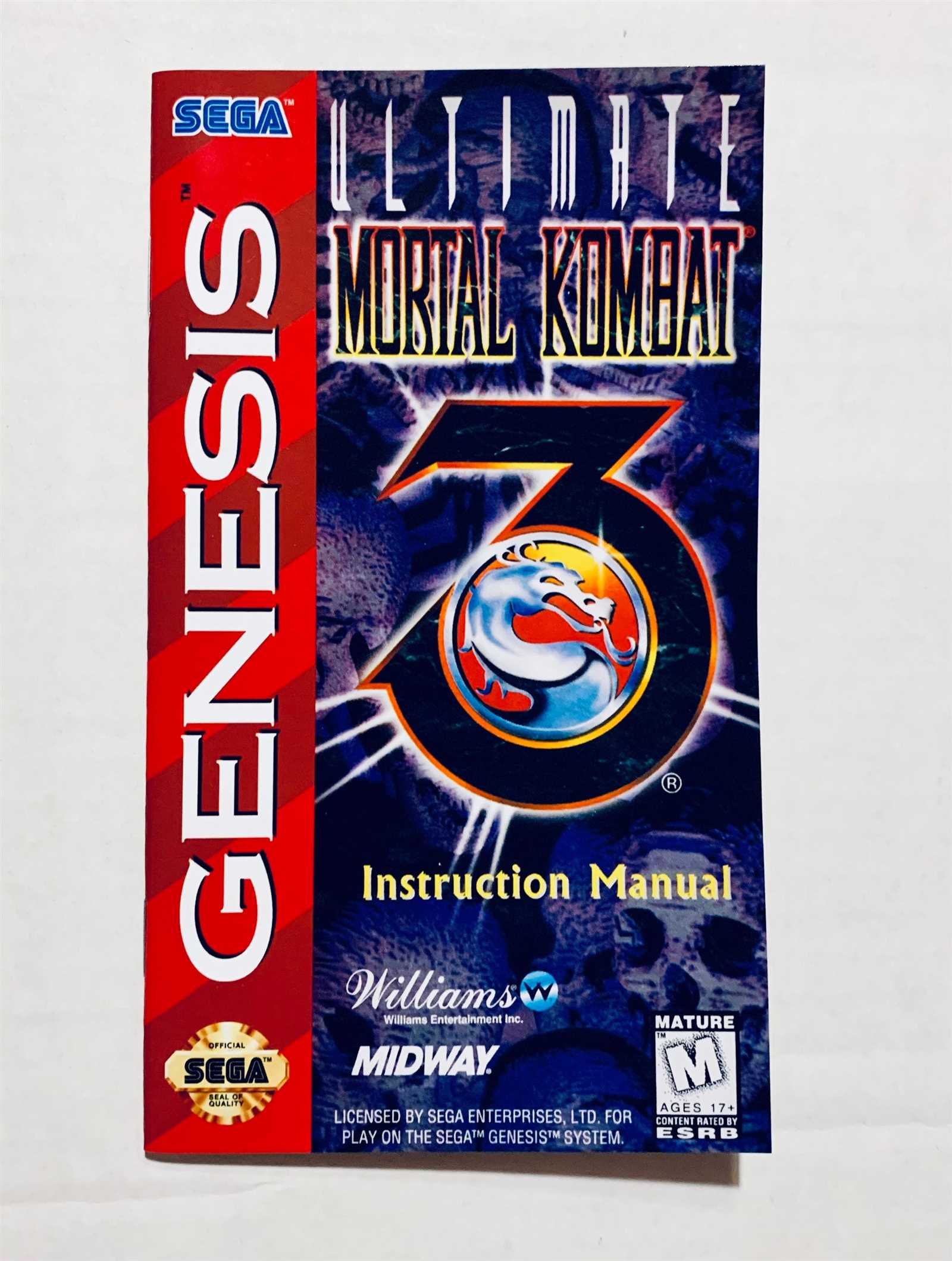 mortal kombat 11 instruction manual