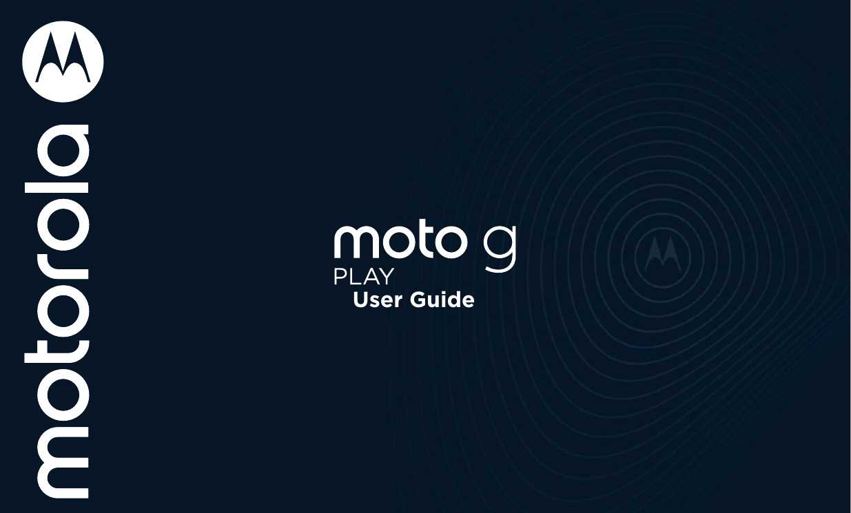 moto g play instruction manual