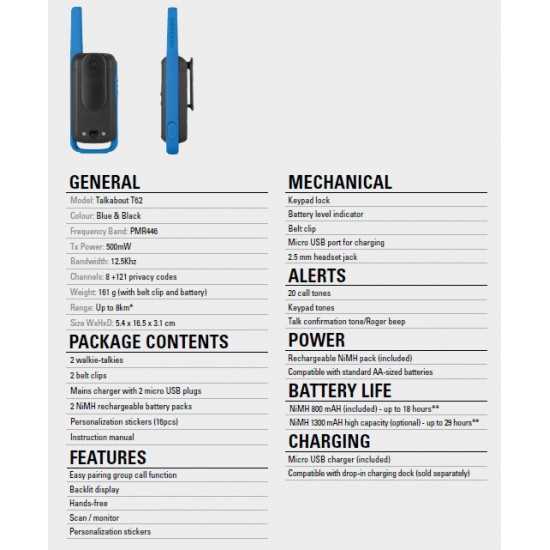 motorola walkie talkie instructions manual