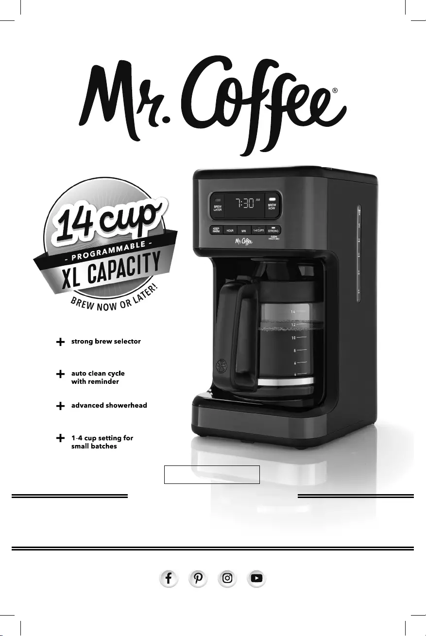 mr coffee 4 cup instruction manual