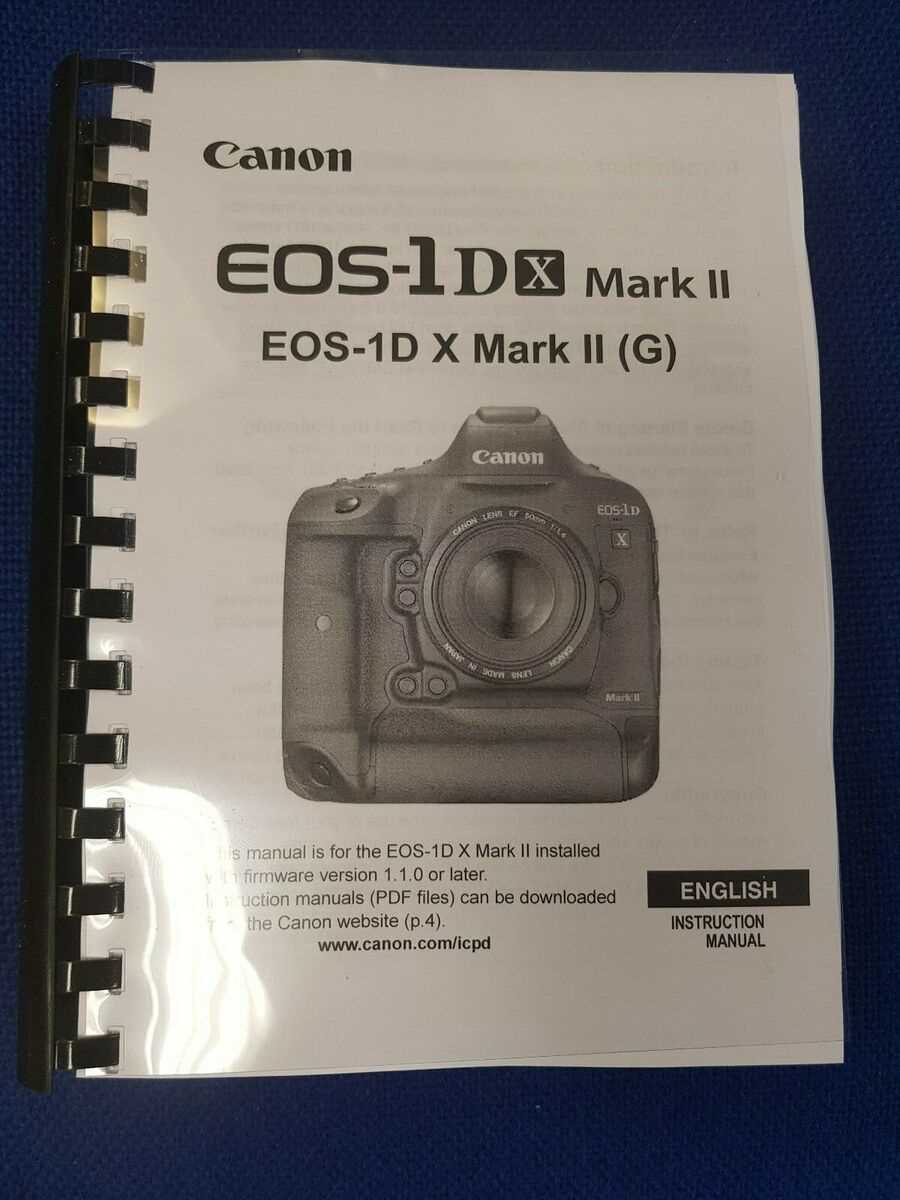 canon 1dx instruction manual