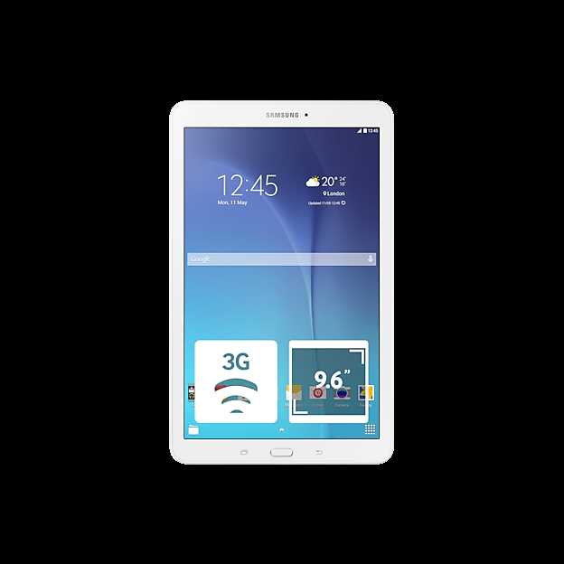 samsung tab e instruction manual