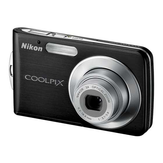 nikon coolpix s210 instruction manual