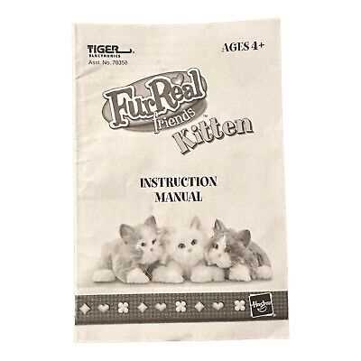 furreal tiger instructions manual