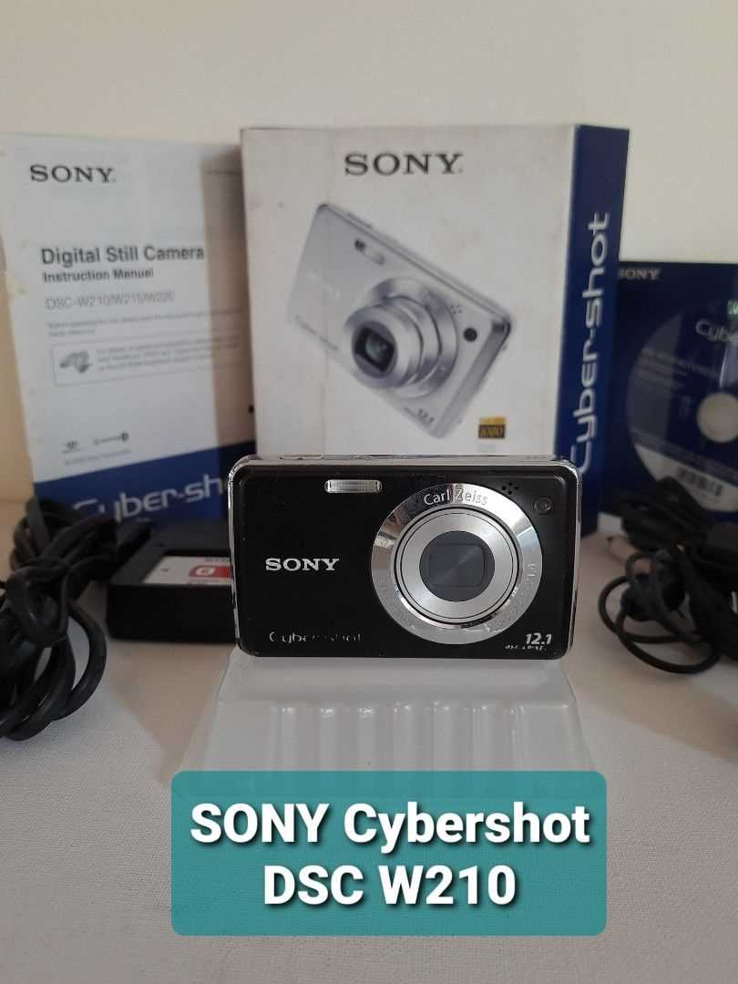 instruction manual for sony cybershot camera