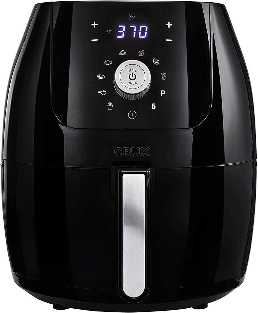 crux 3.7 quart air fryer instruction manual