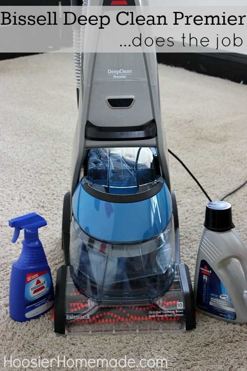 bissell deep clean premier instruction manual