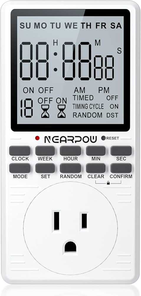 nearpow timer instructions manual