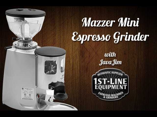 mazzer mini instruction manual