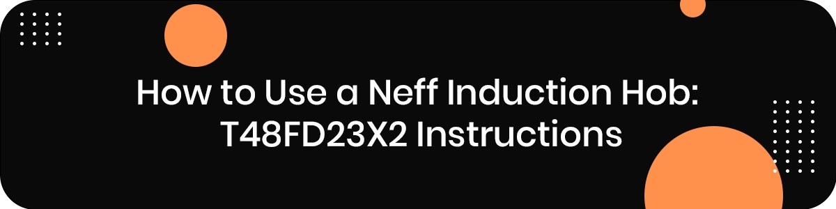 neff induction hob instruction manual