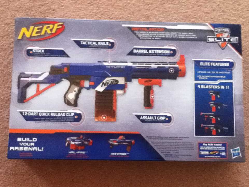 nerf retaliator instruction manual