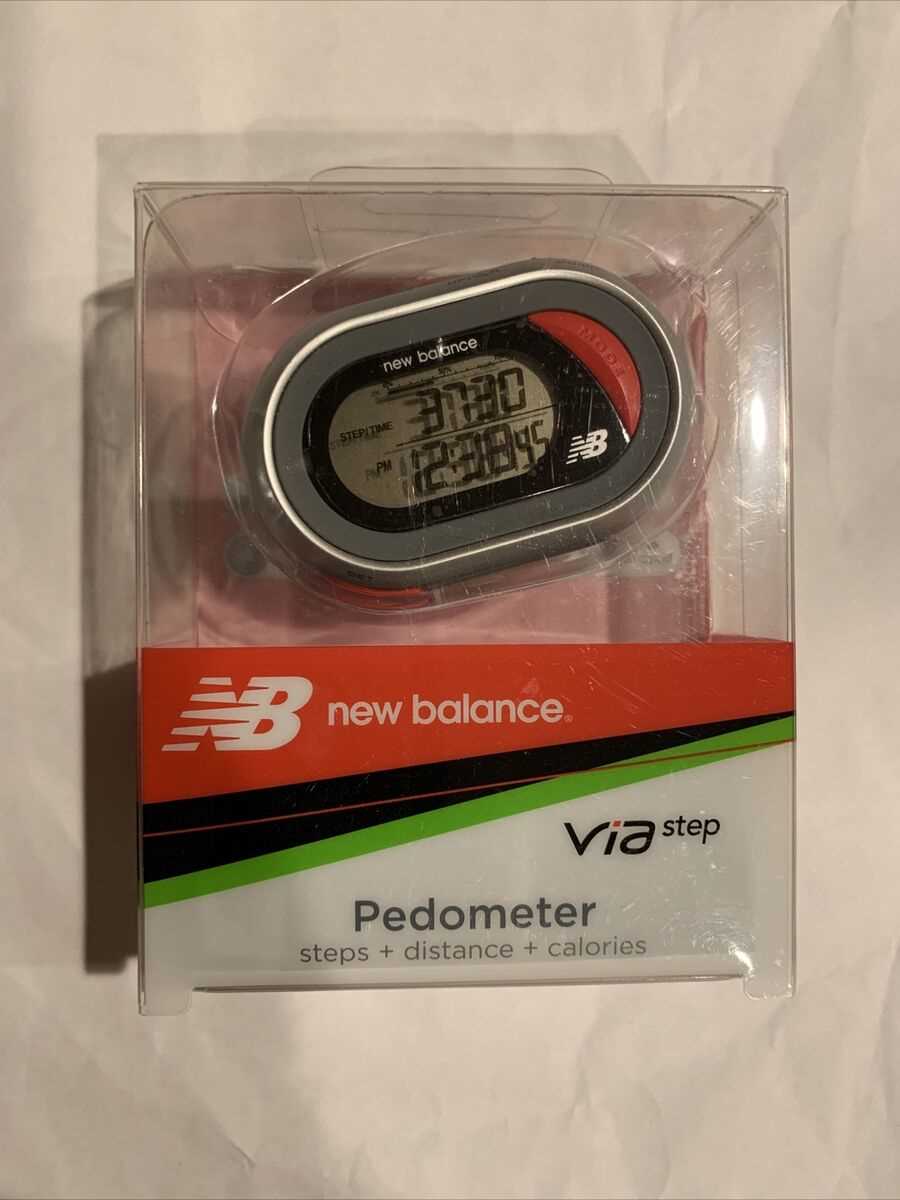 new balance pedometer instruction manual