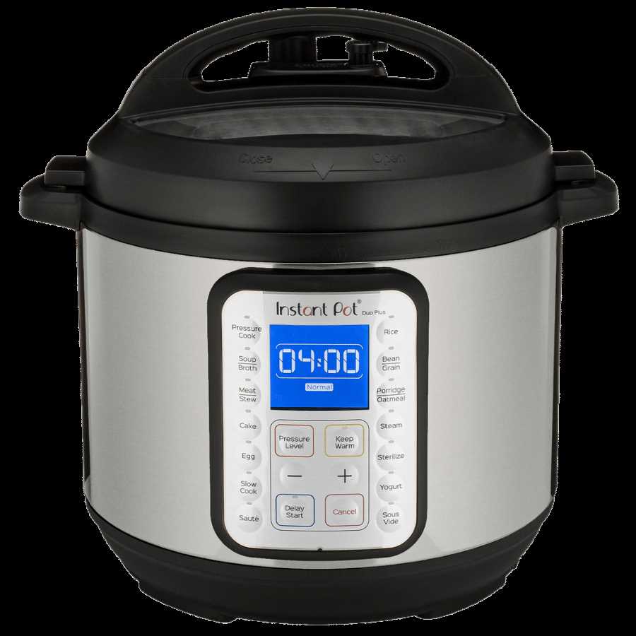 instruction manual for instant pot