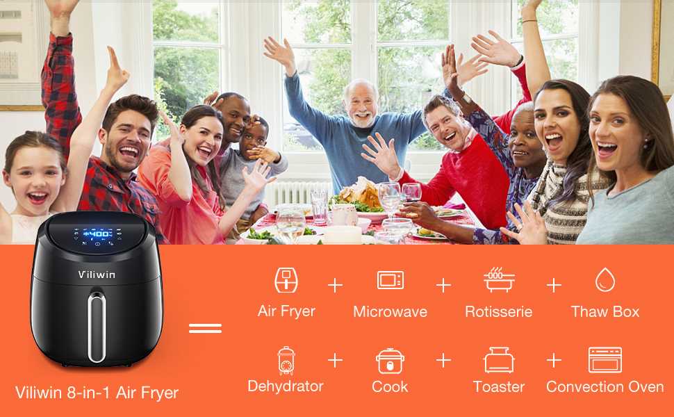 viliwin air fryer instruction manual
