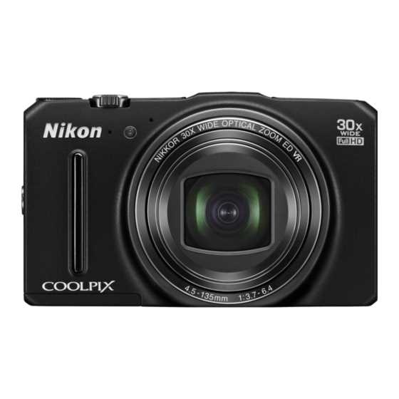 nikon coolpix s9300 instruction manual