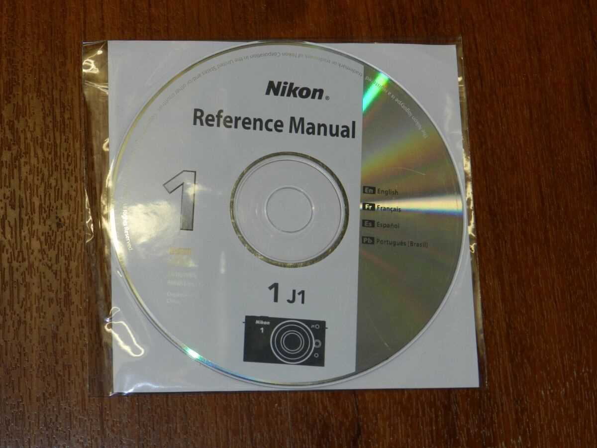 nikon j1 instruction manual