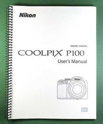 nikon p100 instruction manual