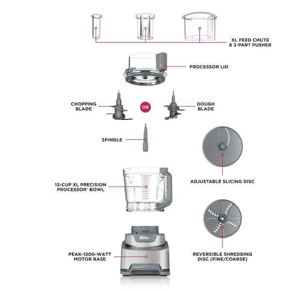 ninja food processor instruction manual