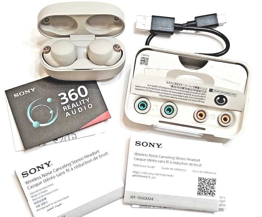 sony wf 1000xm4 instruction manual