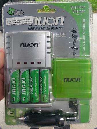 nuon battery charger instruction manual