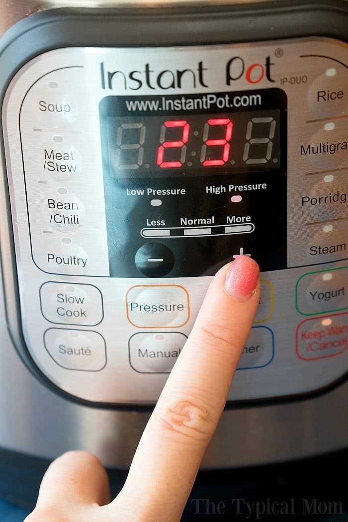 nuwave instant pot instruction manual