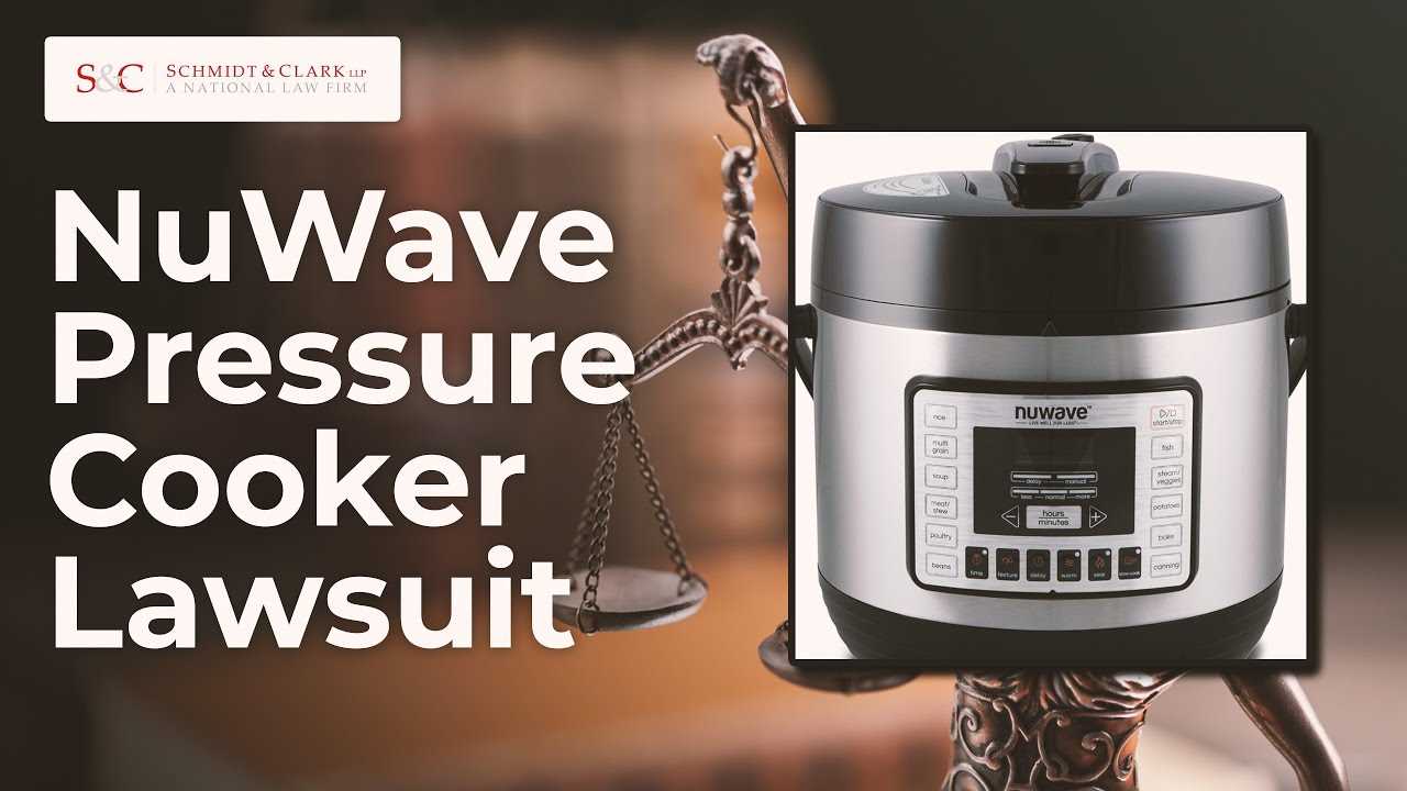 nuwave pressure cooker instruction manual